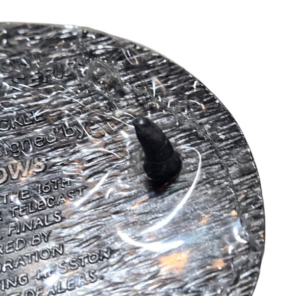 1989 NFR Belt Buckle NOS National Finals Rodeo Steer Wrestling Horse Cowboy - Picture 6 of 10